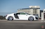 Audi R8 on Vossen Wheels (LC-105T) 2017 года